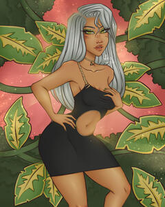 Thigh-up, Fully Rendered + Background