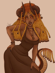 Thigh-up, Fully-Rendered