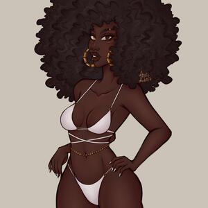 Thigh-up, Fully Rendered